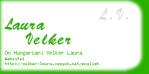 laura velker business card